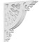 Ekena Millwork Wagon Wheel Architectural Grade PVC Corbel, 1 7/8"W X 12"D X 12"H CORP01X12X12WW - alternate 1